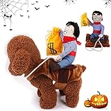 Haustier Halloween Kostüm, Cowboy Reiter Hundekostüm Haustier Cowboy verkleiden Sich Halloween, Pet Costume, Funny Cowboy Dog Costume, Novelty Pets Party Cosplay Clothing