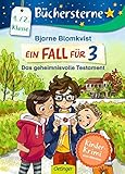 Ein Fall für 3. Das geheimnisvolle Testament: Büchersterne. 1./2. Klasse: Mit 16 Seiten Leserätseln und -spielen