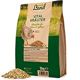 HÜHNER Land Vital Kräuter für Hühner & Geflügel 5kg Hühnerfutter, Alleinfutter Hühner Futter, Geflügelkörnerfutter mit Kräutern, Artgerecht & natürlich