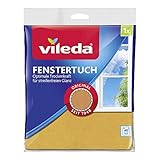 Vileda Fenstertuch für die streifenfreie Fensterreinigung, 1er Pack Fensterputzer