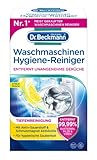 Dr. Beckmann Waschmaschinen Hygiene-Reiniger | Maschinenreiniger mit Aktivkohle | Entfernt unangenehme Gerüche | 250 g