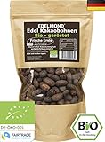 Geröstete Kakaobohnen FAIR TRADE & Cadmium Anlalysiert / 750 g frische Bio Röstung / Edelmond AAA Edelkakao