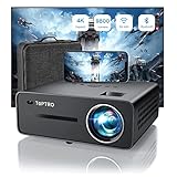 Beamer, Full HD 1080P 9800 Lumen Beamer 5G WiFi Bluetooth Beamer Unterstützung 4K Video, LED Heimkino Videoprojektor 350 Zoll Display, Kompatibel mit Fire Stick, Smartphone, PS5