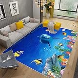 Tepiche Für Wohnzimmer Modern Teppich Katze Moderne grüne Cartoon Druck Design Kinderzimmer Zubehör Teppich Esszimmer 100X200CM