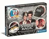 Clementoni Ehrlich Brothers Street Magic - Zauberkasten für Kinder ab 8 Jahren - Magisches Equipment für 40 verblüffende Zaubertricks inkl. 3D Erklärvideos 59299