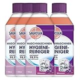 Sagrotan Waschmaschinen Hygiene-Reiniger​ Blütenzauber – Maschinenreiniger für eine hygienische Waschmaschine – 4 x 250 ml Reiniger