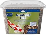 Söll KoiGold Mix - Koifutter mit Spurenelementen und Vitaminen zur vollwertigen Ernährung von Koi im Koiteich, Gartenteich, Fischteich