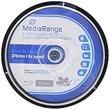 MediaRange MR509 Disco BLU-RAY LECTURA/ESCRITURA (BD) BD-R 50 GB 10 PIEZA(S)