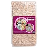 Füllmaterial für Pakete - Holzwolle für Geschenkkorb - naturbelassenes Ostergras - Deko Stroh - perfekt als Füllung für Verpackungen - Premium Qualität (500 g Holzwolle)