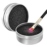 Luxspire Make-Up Pinsel Reiniger, Schnell Farbenwechsel Sponge Farbe Reinigung Makeup Pinsel Trocken Werkzeug Make-up Cleaner Trockenreinigung Schwamm