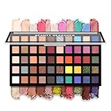 Beauty Searcher 50 Farben Lidschatten Palette Matt Schimmer Glitzer Lidschatten schminkpalette eyeshadow make up paletten T04