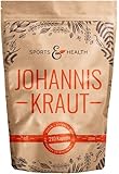 Johanniskraut Kapseln Hochdosiert - 210 Kapseln mit 400mg Johanniskraut - Ohne Allergiestoffe - Hochdosiert