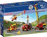 fischertechnik 548885 ADVANCED Universal 4 – Bausatz für Kinder ab 7 Jahren, Experimentierkasten mit Hubschrauber, Kran & Seilwinde, fördert technisches Verständnis