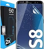 se® [2 x] 3D Schutzfolie für Samsung Galaxy S8 - Full Screen, selbstheilend, HD Displayschutz-Folie, Anti-Kratzen, Anti-Bläschen, hüllenfreundlich, kein Schutzglas