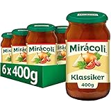 MIRÁCOLI Pasta Sauce Klassiker, 6 Gläser (6 x 400g)