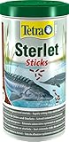 Tetra Pond Sterlet Sticks – Futtersticks für im Gartenteich lebende Sterlets und Störe, berücksichtigen das natürliche Fressverhalten, 1 L Dose