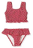 Playshoes Mädchen UV-Schutz Bikini Punkte 461029, 8 - Rot, 110-116