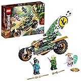 LEGO 71745 NINJAGO Lloyds Dschungel-Bike Bauset, Spielzeug Motorrad mit Lloyd und NYA Minifiguren