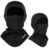 ICOCOPRO Sturmhaube Winddichte Skimaske Herren Damen Thermo Fleece Balaclava Motorradmaske Winter Gesichtsmaske für Skifahren, Radfahren, Motorrad, Laufen - 1 Packung