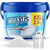 DRAXUS WC Schaum im XXL Pack (2,5kg) I Extra Stark I WC Reiniger Schaum entfernt kraftvoll Kalk & Urinstein I Sorgt für Glanz und frischen Duft