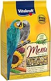 Vitakraft Premium Menu für Papageien, 1er Pack (1 x 3 l)