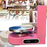 KJHYYPP 2,927/5,000 Automatischer Kuchencremeschaber, automatische Maschine zum Dekorieren und Glätten von Kuchenüberzügen, 4-12 Zoll, Kuchenglasurmaschine, grün (Pink)