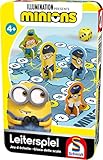 Schmidt Spiele 51438 Minions, Leiterspiel, Bring Mich mit Spiel in der Metalldose, Bunt