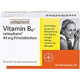 Vitamin B6 ratiopharm 40 mg Filmtabletten, 100 St