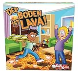 Goliath Der Boden ist Lava, Brettspiel und Partyspiel für Drinnen und Draußen! Für die ganze Familie ab 5 Jahren, Gesellschaftsspiel für 2 bis 6 Spieler, Erlebe den Nervenkitzel von Das TV-