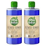 Love Nature Allzweck-Reiniger Moonflower, 1440 ml, nachhaltiger Universal-Reiniger für den Haushalt, ECARF zertifiziert, haut- und allergikerfreundlich, ohne tierische Inhaltsstoffe