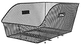 M-Wave Fahrradkorb BA-RM Along, besonders stabil und schmal, schwarz