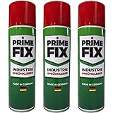 3 x Prime FIX Sprühkleber - Industriekleber - extra stark 500ml