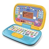 VTech - Peppa Pig – Lerncomputer für Kinder, Peppa Wutz, Lernspielzeug, Peppa Wutz – 3/6 Jahre – Version FR