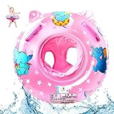 Baby Schwimmring,Baby Schwimmen Ring,Aufblasbarer Baby Schwimmring,Baby Schwimmhilfen mit Schwimmsitz PVC für Kleinkind 6 Monate bis 36 Monat