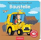 Mein blinkendes Soundbuch – Baustelle: Sound mit 1 LED | Die innovative Soundreihe für kleine Fahrzeugfans ab 12 Monaten