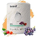 OPC Traubenkernextrakt hochdosiert mit Acerola Vitamin C | Optimiert für Sportler by brandl® | Abgefüllt in Deutschland | 120 Kapseln