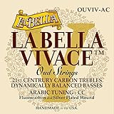 La Bella Strings »VIVACE OUD - OUVIV-AC - ARABIC TUNING« Saiten für Oud - Fluorocarbon/Silver-Plated Wound - 11-Saitiges Set