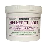 2 Dosen / Tiegel Melkfett Soft mit Sanddornöl und Vitamin E von Dr. Sachers