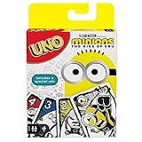 Mattel Games GKD75 - UNO Edition zum Minions Film: The Rise of Gru von Illumination, Kartenspiel für Kinder und Familien, mit 112 Karten, für Kinder ab 7 Jahren