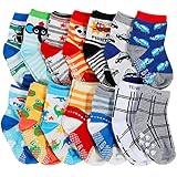 Lictin 14 Paare Baby Antirutsch Socken Baby ABS Antirutsch Socken Anti-Rutsch Socken Antirutsch Babysocken für Baby 12-36 Monate, Mädchen oder Jungen