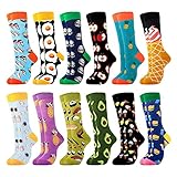 Belloxis Socken Damen 39-42 Lustige Bunte Kuschelsocken Personalisierte Geschenke (Bunte-A30, 12)