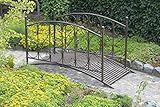 Gravidus schicke Gartenbrücke aus Metall