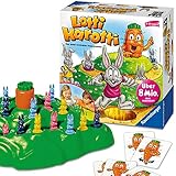 Ravensburger 21556 - Lotti Karotti, Brettspiel für Kinder ab 4 Jahren, Familienspiel für Kinder und Erwachsene, Kinderspiel-Klassiker für 2-4 Spieler