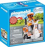 PLAYMOBIL 70052 City Life Rettungs-Balance-Roller, bunt, 4.1 x 14.2 x 14.2 cm