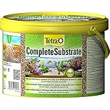 Tetra Complete Substrate - nährstoffreicher Bodengrund mit Langzeit-Dünger für gesunde Pflanzen, zur Neueinrichtung des Aquariums (Substratschicht unter dem Kies), 5 kg Eimer