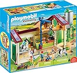 PLAYMOBIL Country 70132 Large Farm with Animals, with Silo, loading crane and milking machine, Toys for Children Ages 4+