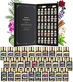 Ätherische Öle Set - 30 Düfte x 5ml - Einsteigerin Rein Öle Natürliche - duftöl, ätherische Öle für diffuser - Aromatherapie, Massage,Entspannung, Seifenherstellung,Kerzenherstellung, Geschenkset