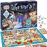 Ravensburger Kinderspiel 21854 - Wer war's - Gesellschafts und Familienspiel, für Kinder und Erwachsene, Kinderspiel des Jahres, für 2-4 Spieler, ab 6 Jahren