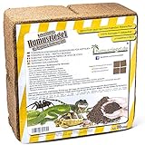 Humusziegel - Kokoseinstreu Bodensubstrat für Reptilien - Terrariensubstrat 70 L