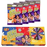 Jelly Belly Bean Boozled Set Glücksrad + vier 54g Tüten Jelly Beans